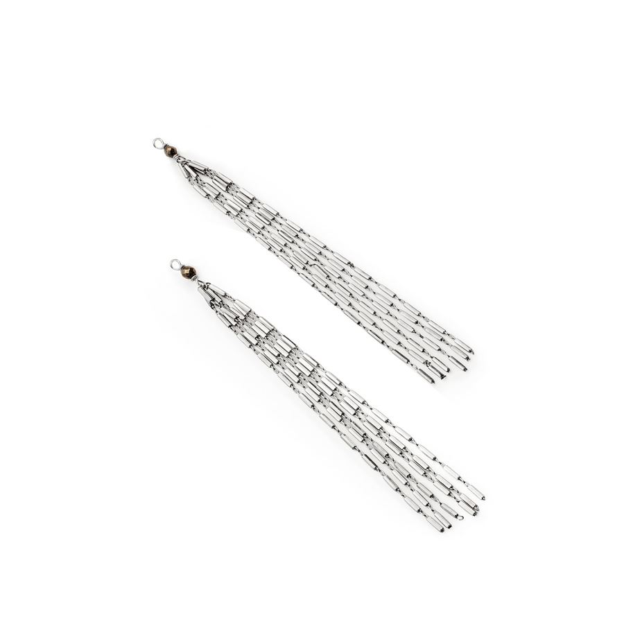 Silver knit bangs ACCESSORI | FRANGEARG FLAME
